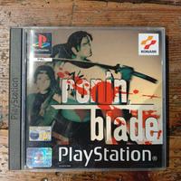 gioco Ronin Blade PS1 playstation completo