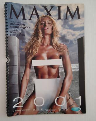 Calendario 2001 Maxim - Elenoire Casalegno