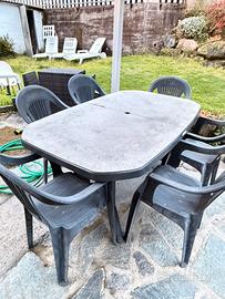 Completo sedie tavolo