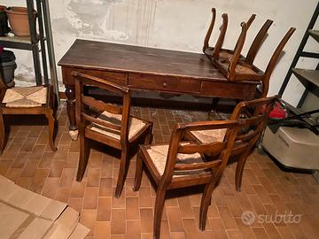 Tavolo legno vintage