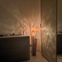 Lampada di Design Etnico-Chic a 3 Sfere