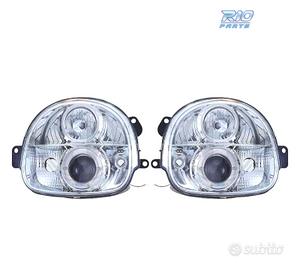 FARI PER RENAULT TWINGO 93-07 ANGEL EYES FONDO CRO