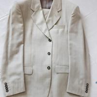 abito vestito fresco lana taglia 48