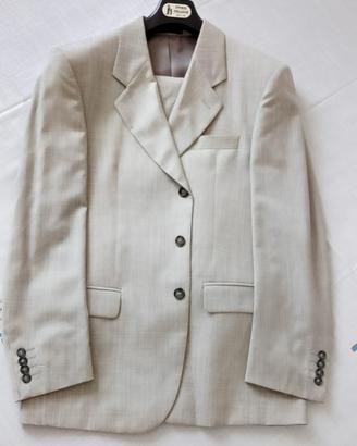 abito vestito fresco lana taglia 48