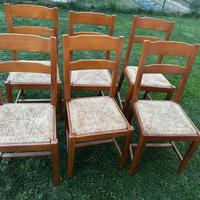 Regalasi 6 sedie in legno