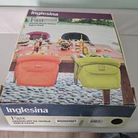 Seggiolino da tavolo inglesina fast mai usata blu