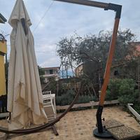 Ombrellone da esterno 4x4 usato 6 anni