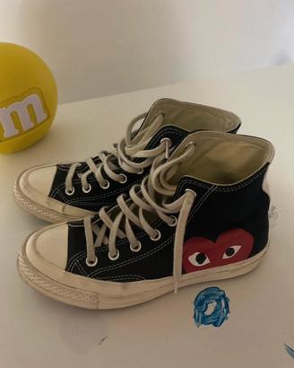 converse play comme des garçons