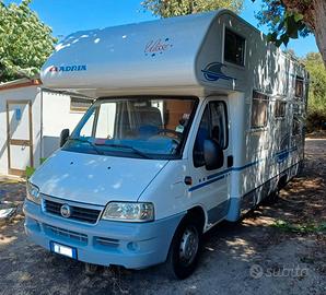camper mansardato adria 670 SK ducato Patente C