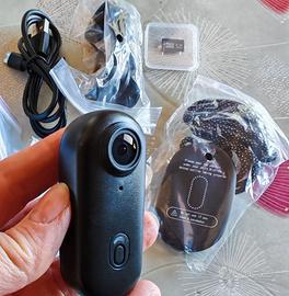 Mini Action Camera per Casco da Bicicletta e Moto,