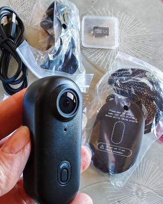 Mini Action Camera per Casco da Bicicletta e Moto,