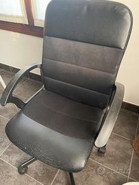 Sedia da ufficio nera