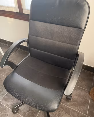 Sedia da ufficio nera