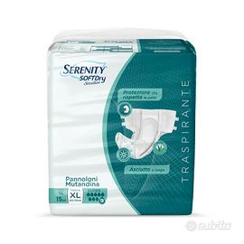 15 Pannoloni Mut. Serenity SOFTDry Sensitive XL
