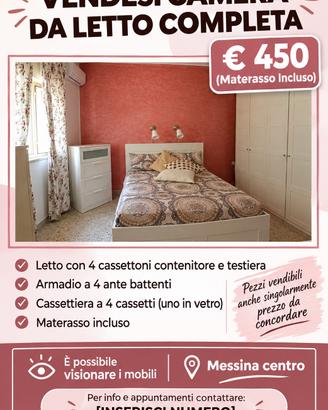 Camera da letto nuova 