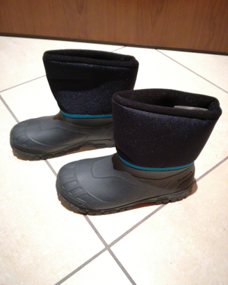 Guanti e scarpe neve bambino bambina mai usati