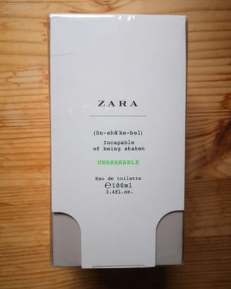 Profumo uomo Zara Unshakable