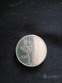 100 lire repubblica italiana 