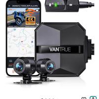 Dash cam doppia x motociclo