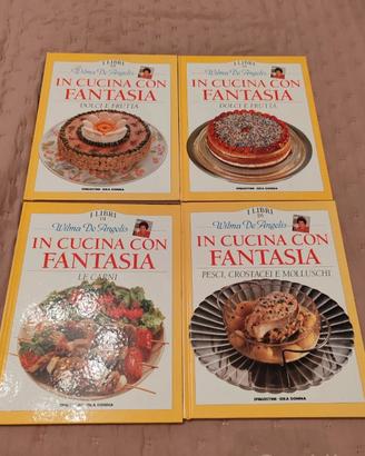 Libri di cucina vintage Wilma De Angelis 