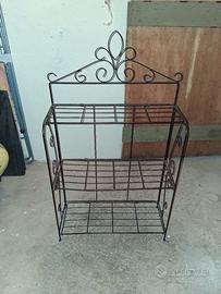 portachiavi in legno, appendi piante in ferro 