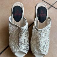 LolaPeita Barcelona. Scarpe zeppe da donna. TG 37