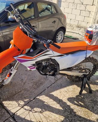 KTM SX 125 2024 + furgone e attrezzatura