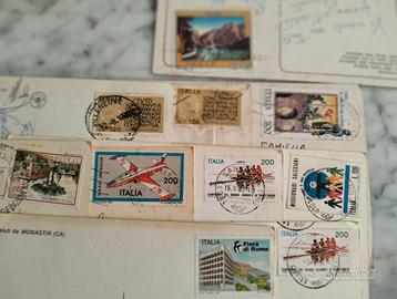 Lotto misto Francobolli viaggiati