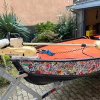 Barca Canadian bass boat pesca