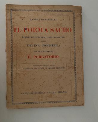 Il poema sacro - il Purgatorio. A.Guastarelli 1960