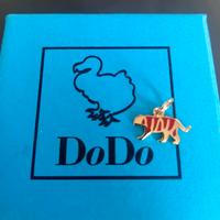 Ciondolo oro giallo 18kt la tigre dodo