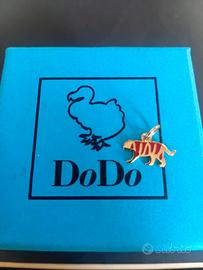 Ciondolo oro giallo 18kt la tigre dodo