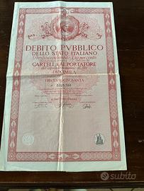 Cartella al portatore