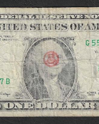 USA - banconota circolata da 1 Dollaro P-480aG