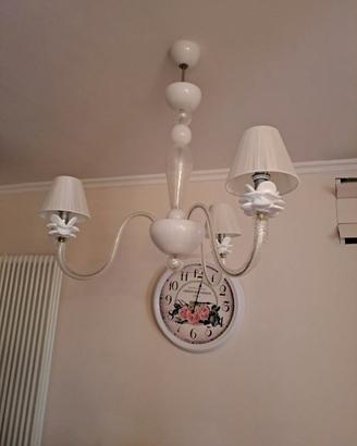 Lampadario vetro