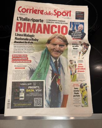 Giornale Calcio 29Luglio 2026 Corriere Dello Sport