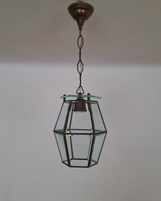 Lampadari a lanterna esagonale, anni '50