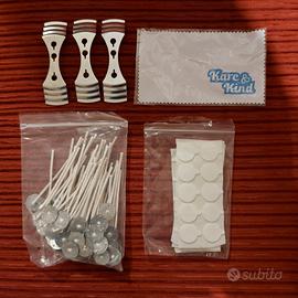 Set stoppini e supporti per candele fai da te