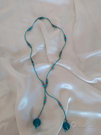 Collana saliscendi artigianale