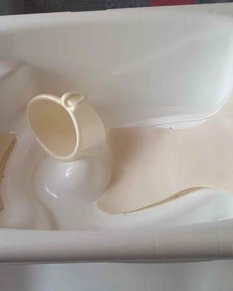 Vasca da Bagno Baby Neonato con Supporto