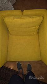 Poltroncine ikea gialle