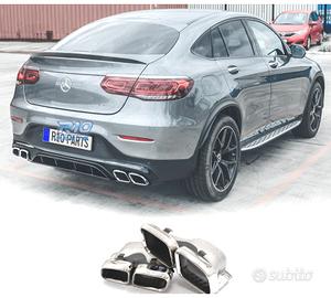 TERMINALI SCARICO MERCEDES GLC X253 C253 15-18 LOO