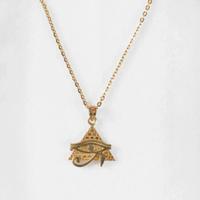Collana occhio di Horus con piramide