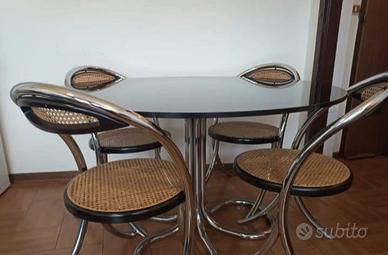 tavolo GIOTTO STOPPINO e 4 sedie