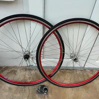 Ruote vintage Chorus 8v cerchi drc 22 