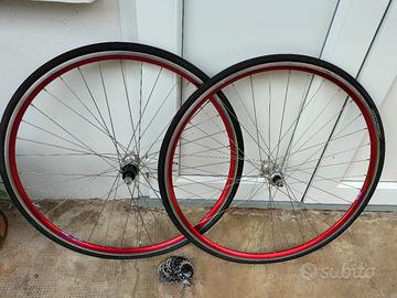 Ruote vintage Chorus 8v cerchi drc 22 