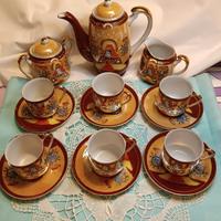 Servizio caffè in porcellana Arte giapponese