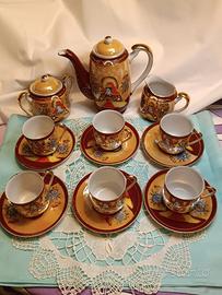 Servizio caffè in porcellana Arte giapponese