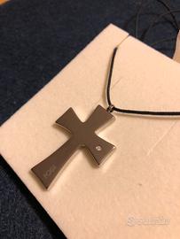 Pendente gioiello croce FOGI - collana unisex