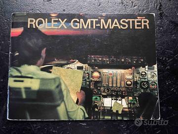 Rolex booklet GMT MASTER 1989 ITA